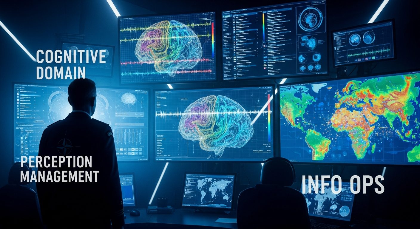 COGNITIVE FRONTIER: NATO’S WAR ON THE HUMAN MIND — THE SIXTH DOMAIN, DARPA’S BRAIN WEAPONS, AND THE DECADE OF DOCUMENTED MANIPULATION