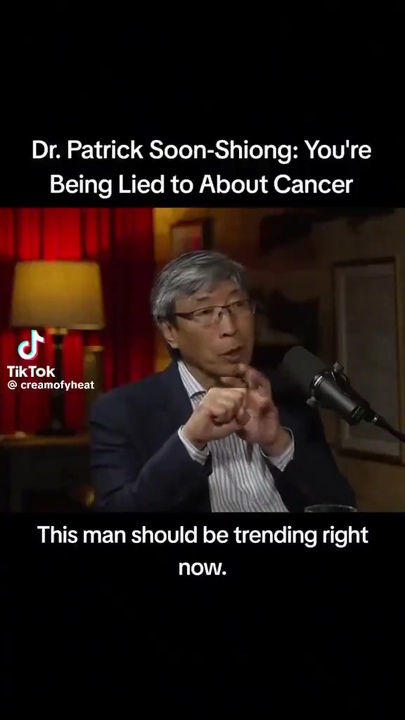 they’re lying about cancer like they lied about COVID… it’