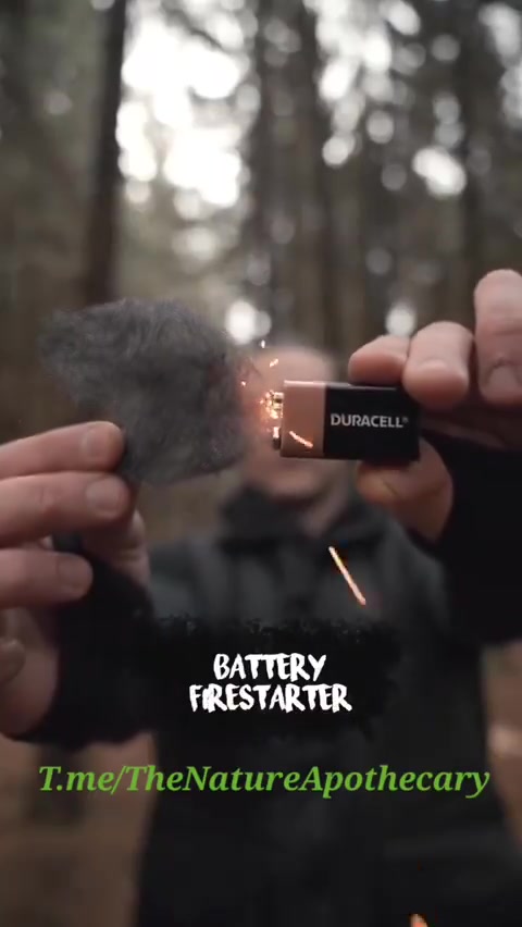 a better way to start a campfire…