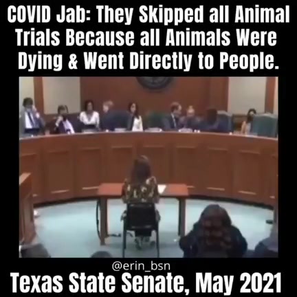 none of the animals survived the COVID vaccine in long term