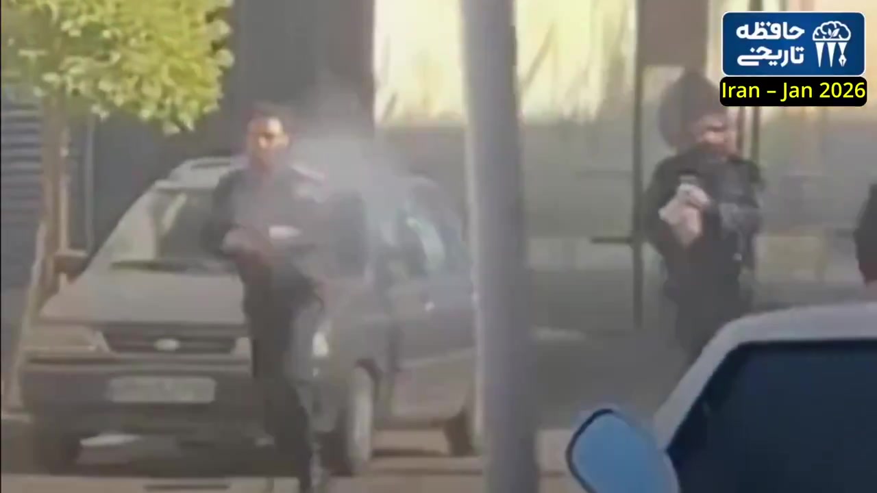 cops are mowing down civilians in iran as the revolution begins to climax….