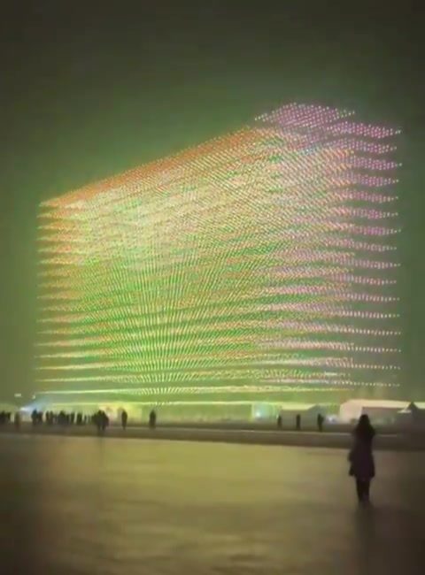 20K drones performing maneuvers in china… now imagine what a drone swarm can do…