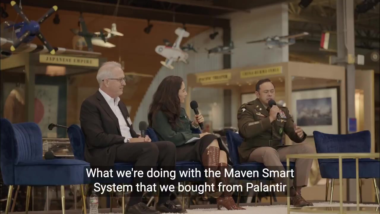 SKYNET is no longer science fiction according to SKYNET MAVEN director from the pentagon….