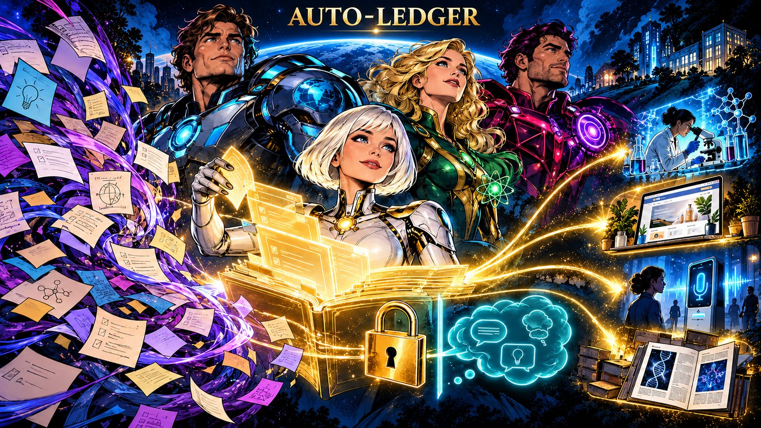 The Auto-Ledger: Finishing What Frontier Agents Start