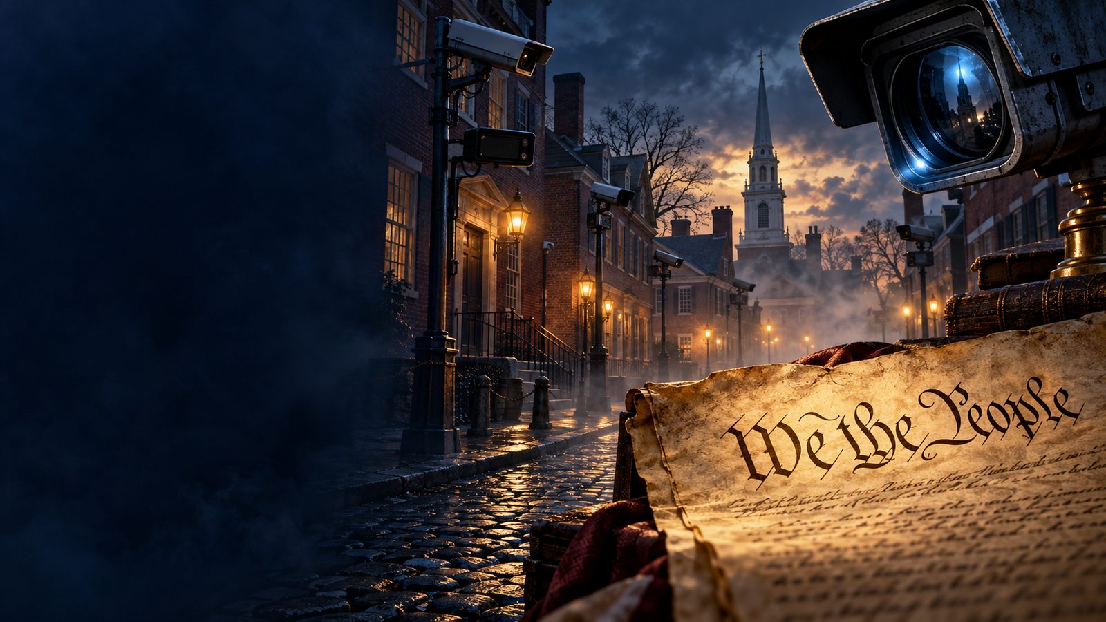 there is no such thing as privacy anymore… flock cameras on every corner and the new axon fusion centers have quietly trampled the fourth amendment while you slept… the pilgrims fled this exact tyranny and now there is nowhere left to run