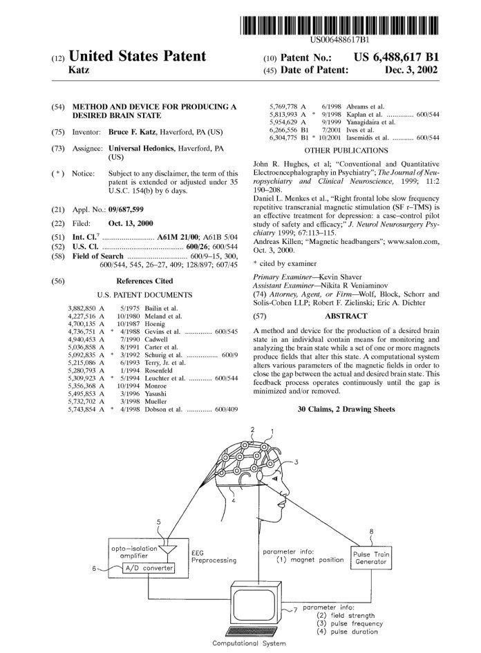 US Patent 6,488,617 B1